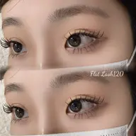 フラットラッシュオフ込み120本までつけ放題コーティング仕上げ