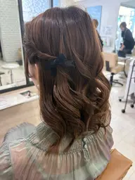 【お出かけ前に🖤】ヘアアレンジ