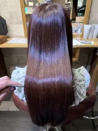 カット➕艶カラー➕オージュア3step 【浅草/メンズ/レディース/髪質改善/トリートメント/オージュア】