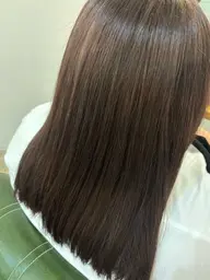 ブリーチなしのワンカラーとなっております