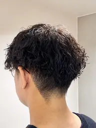 【特殊パーマ✨️】メンズカット👕＆ツイストスパイラルパーマ🌀👾艶感トリートメント🫧