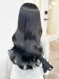 【カラー】&【トリートメント】🥣透明感カラー1ステップトリートメント¥7700