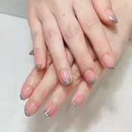 ♥2級ネイリスト♥ガラスフレンチ4,800＋オフあり600