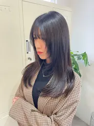 【期間限定】人気No.1骨格似合わせカット＋トレンドカラー＋髪質改善TR