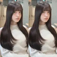 【女性のお悩みNo.1‼️】＋前髪縮毛矯正💎＋似合わせカット💎＋内部補修トリートメント✨