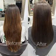 ☀️髪質改善サロンが作る☀️縮毛矯正+低アルカリカラー+アミノ酸トリートメント＋カット✂️
