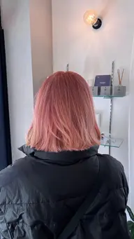 🕊️ケアブリーチ+オンカラー🕊️ 初めてのブリーチや、ハイトーンしたい方におすすめ🪽