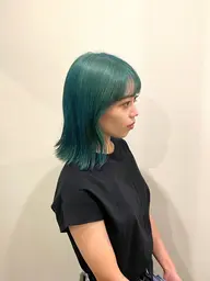 ワンブリーチ＋プレミアムカラー