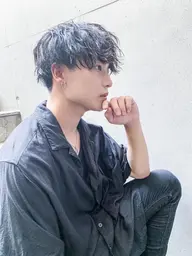 メンズ《人気No.2🚀》似合わせカット＋カラー🦋