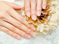 自爪育成🍀【ルミナジェル使用】ナチュラル自爪風ネイル🌷