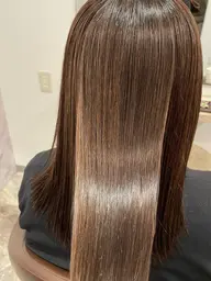 縮毛矯正+カット+クイックトリートメント