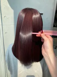 《平日限定》カット＋カラー🩵¥5500(鎖骨下＋¥1100、胸下＋2200)