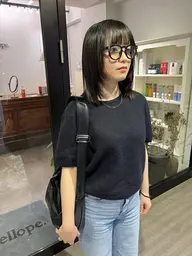 【どなたでも】カット+カラー+縮毛矯正