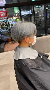 ブリーチあり！ケアブリーチ使用のダブルカラー！嬉しいトリートメント付き♪