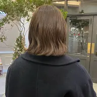 【ミニモ限定50%off】カット+透明感カラー+内部補修3stepトリートメント