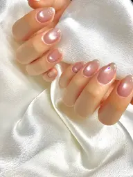 オフ+ケア+マグネットネイル♡*゜