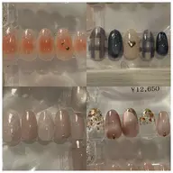 4/20(月)15時~デザインネイル(画像の4種から選択🉑)120分💅🏻@abbie目白店