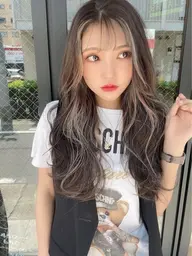 似合わせカット➕インナーorイヤリングカラー➕トレンドカラー➕3ステップトリートメント