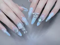 【10本長さ出しパーツつけ放題🌈】店内全てパーツ🆗🌟アートやり放題🌟持ち込み可能☘️埋め尽くし無料🆓