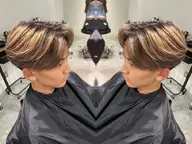 《ミニモ限定》''ブリーチなしダブルカラー''🦨🍇ブリーチしたくないけどなるべく明るくしたい