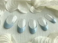 オフ無しフレンチネイル(クリアベースのみ)