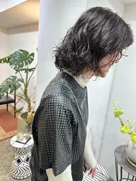 メンズカット+パーマ