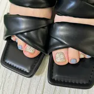 《foot》定額デザインコース🌻🫧 ͛.*（オフ込み）