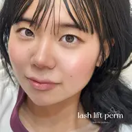 《まつげケアしながらパーマ》ケラチンラッシュリフトパーマ　¥6600→¥5500