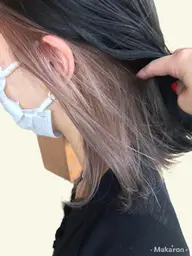 カット+インナーカラー(ハーフ)+全体カラー(ダメージレストリートメント込み)