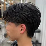 【☔️梅雨前に!🫧初パーマ🌱朝のセットを楽にしたい方🌱おすすめ✨】メンズカット➕フェザーパーマ