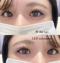 《束感✖️もち重視𓈒⟡₊⋆》Wフラットラッシュ*140本🎀¥7000