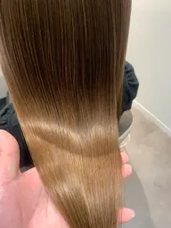 前髪ストレート➕髪質改善ウルトワシルミアトリートメント