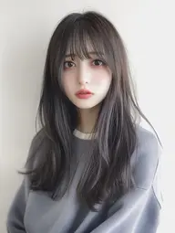 期間限定‼️‼️ワンカラー　\暗め・透け感・赤みなしグレージュ🩶