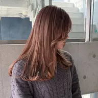 平日限定👌🏻💕カット➕艶カラー➕トリートメント