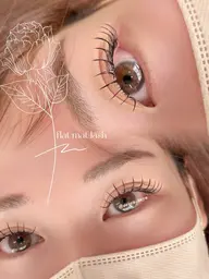 つけ心地抜群🎀✨フラットマットラッシュ​〜​120本（オフ込み）