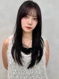 透明感カラー🩵🫧