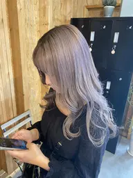 ✨本日限定✨ダブルカラー❤️🔥(ブリーチ1回込)➕バイカルテ3STEP(質感改善)トリートメント付