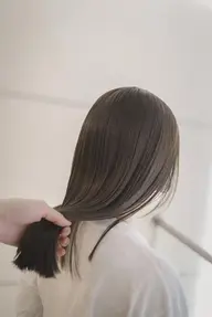 【柔らかい質感✨】似合わせカット＋髪質改善en-gender縮毛矯正＋超音波CAREトリートメント