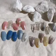 🌙オフ無　Designコース★オフ込みフットネイルandハンドネイル