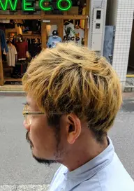 🌈メンズ限定🌈ブリーチ１回➕️ご希望ワンカラー