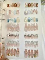 45分!50種以上ワンホンクイックネイル★既成ネイルチップ装着