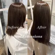 【シールエクステ1日1名様限定🔓】60本オフ込✨ロングにイメチェンしたい方におすすめ💖フルカラー追加+¥4400🎀