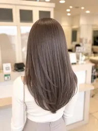 ミニモ学割U24✨💎カット＋ブリーチ無しのプレミアムWカラーコース（イルミナorアディクシー）＋髪質改善トリートメント