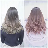 《人気メニュー》グラデーションカラー&最高級 トリートメント