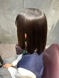【小学生、中学生、高校生限定】カット＋ナチュラルストレート