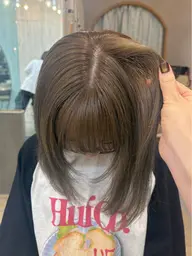 🩷うる艶透明感カラー🩷➕保湿スチーム超音波アイロントリートメントカラーモデル/ワンカラー