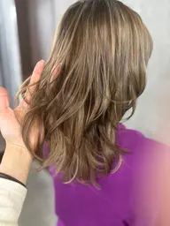 💫【ハイライトカラー】💫➕カット🪞3stepトリートメント+スタイリング🎀