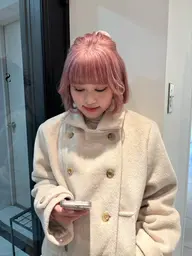 ダブルカラー+シャンプーブロー🍇🪿