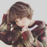 似合わせカット+ハイライト+カラー