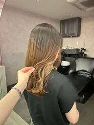 【話題の超音波アイロン付き💗】 イヤリングカラー(1ブリーチ+オンカラー) & 1STEPTR &超音波アイロン❣️